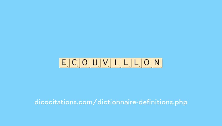 ecouvillon ecouvillon