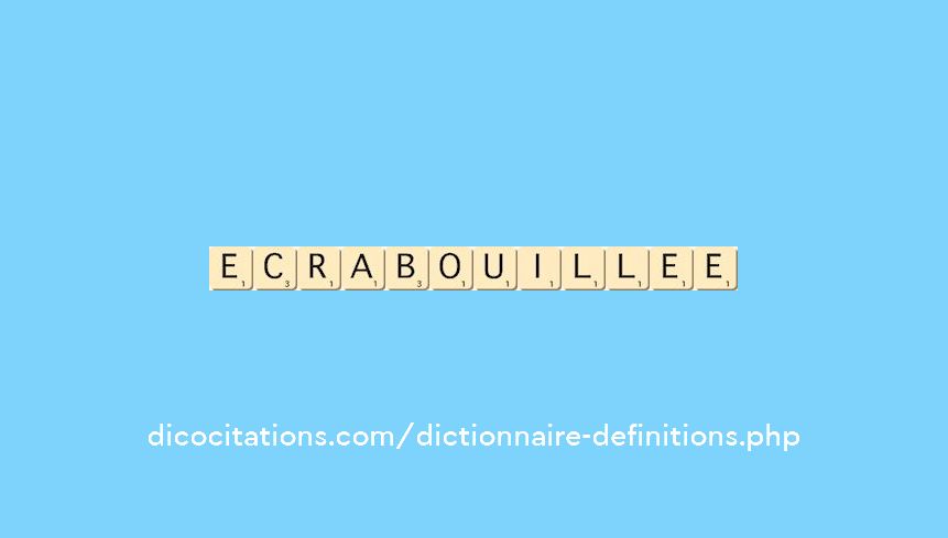 ecrabouillee ecrabouillee