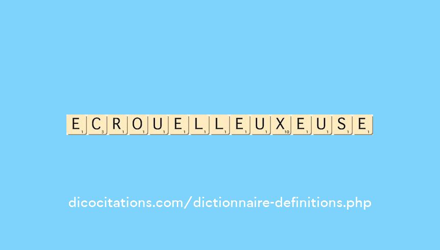 ecrouelleux--euse