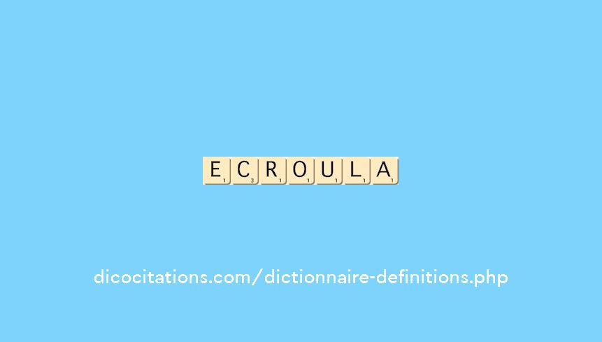 ecroula ecroula