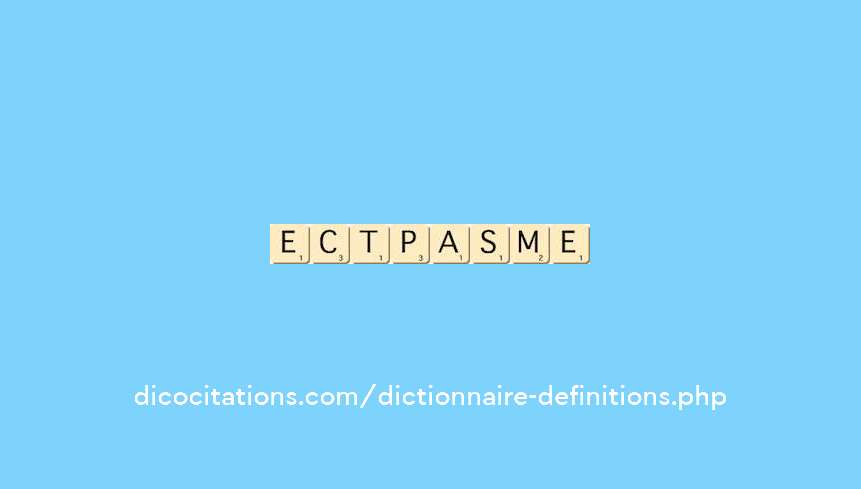 ectoplasme ectoplasme