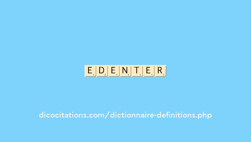 edenter