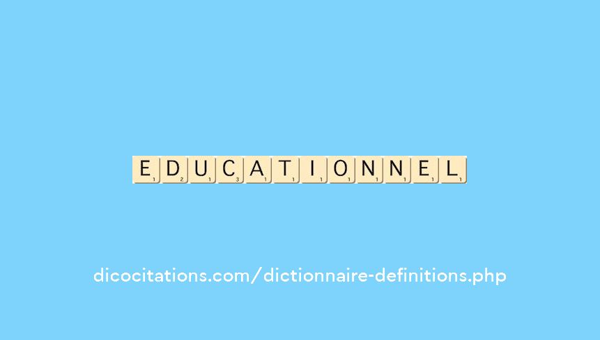 educationnel