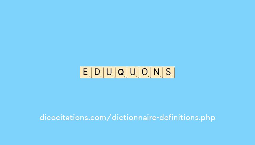 eduquons