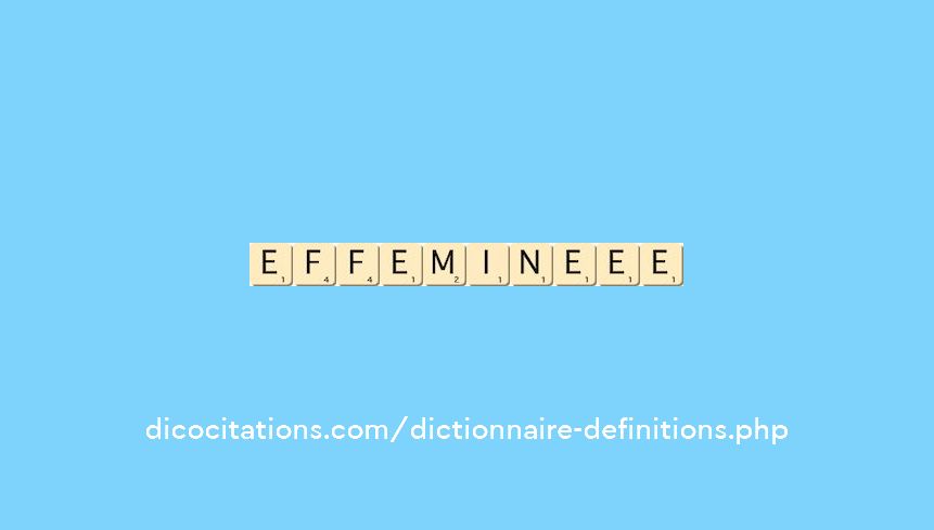 effemine--ee