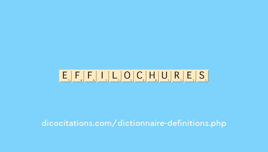 effilochures