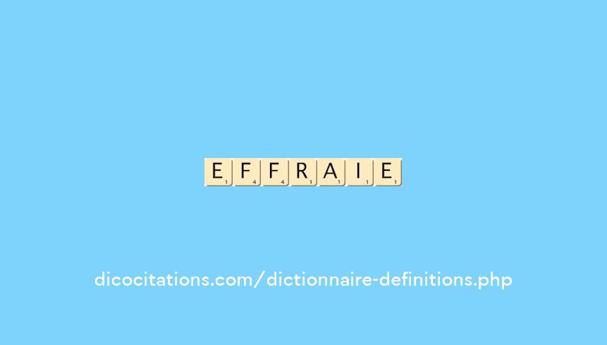 effraie