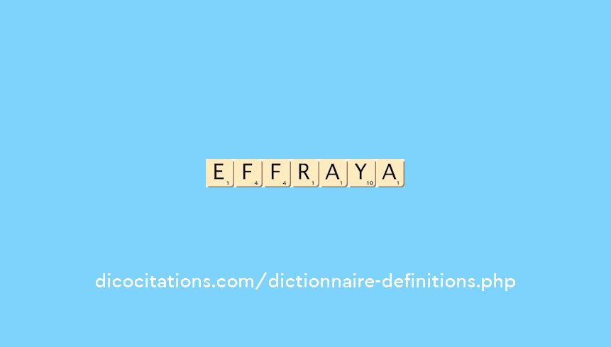 effraya