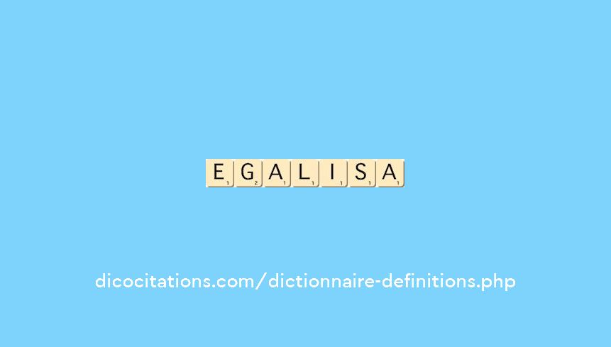 egalisa egalisa