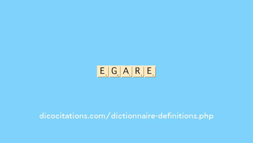 egare egare