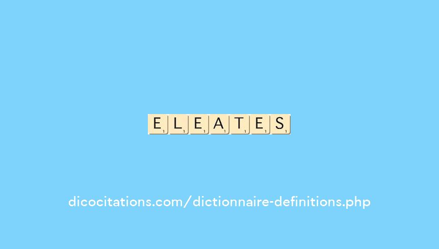 eleates