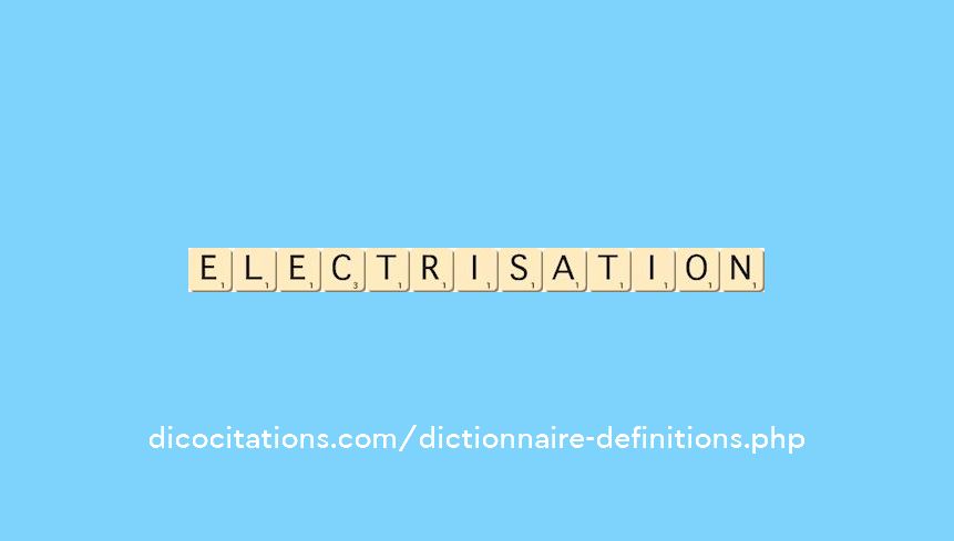 electrisation