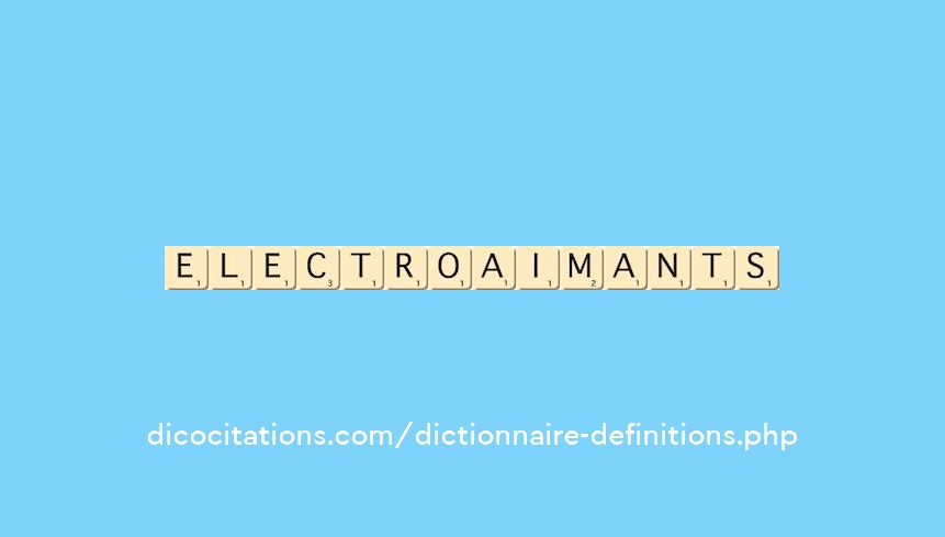 electroaimants electroaimants