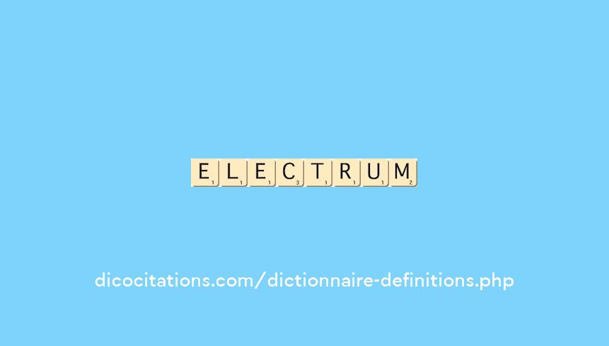 electrum electrum