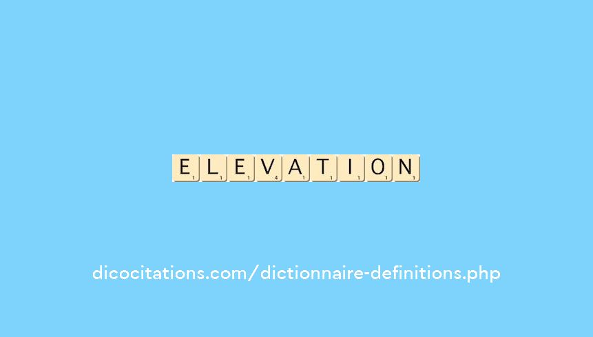elevation