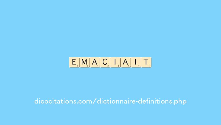 emaciait emaciait