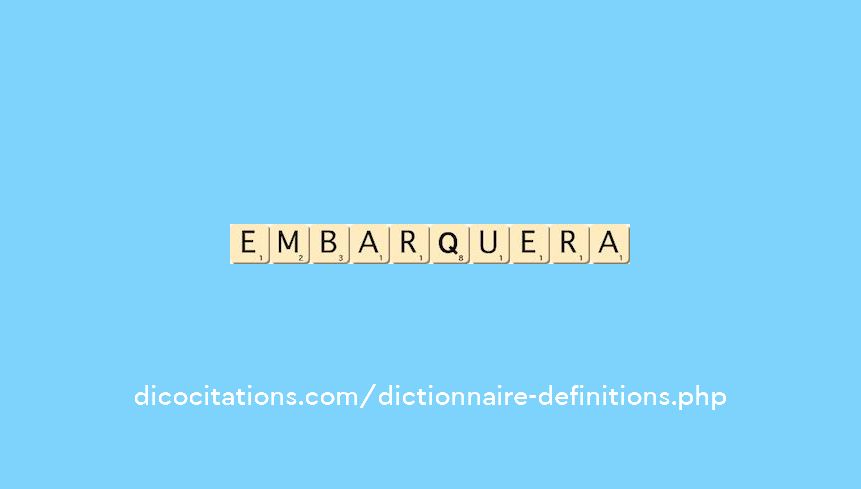 embarquera embarquera