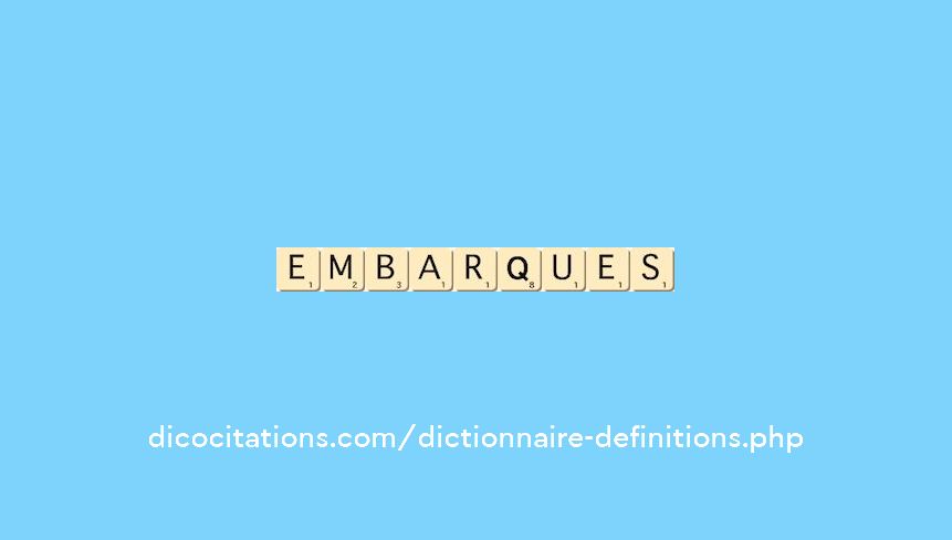 embarques embarques