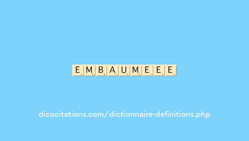 embaume--ee