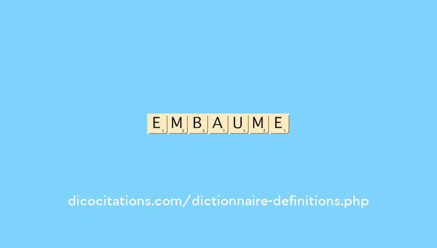 embaume embaume