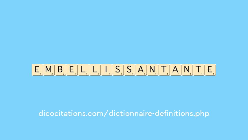 embellissant--ante