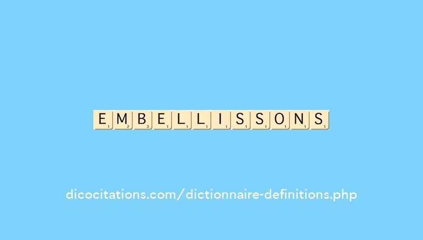 embellissons embellissons