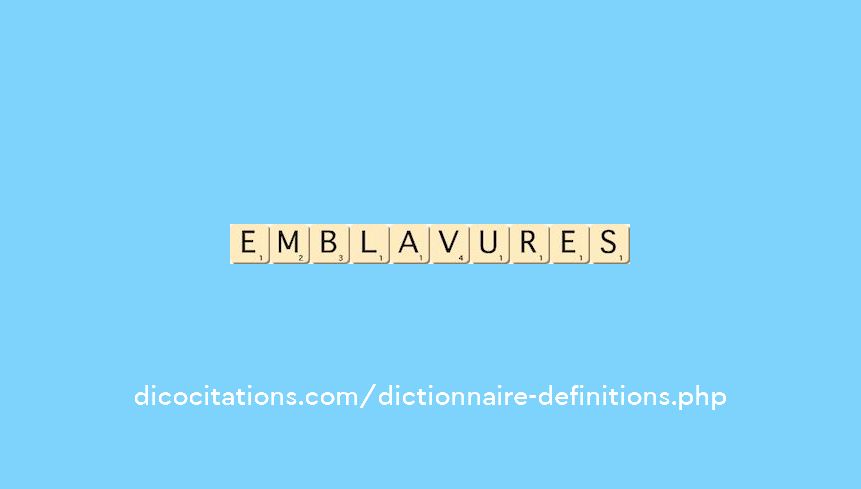 emblavures