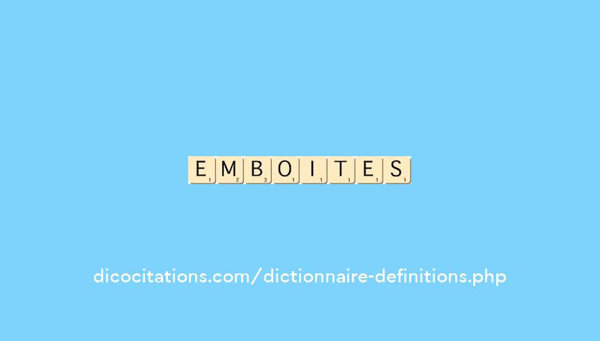emboites