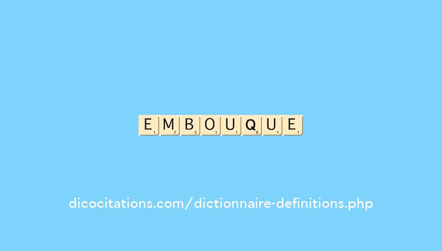 embouque embouque