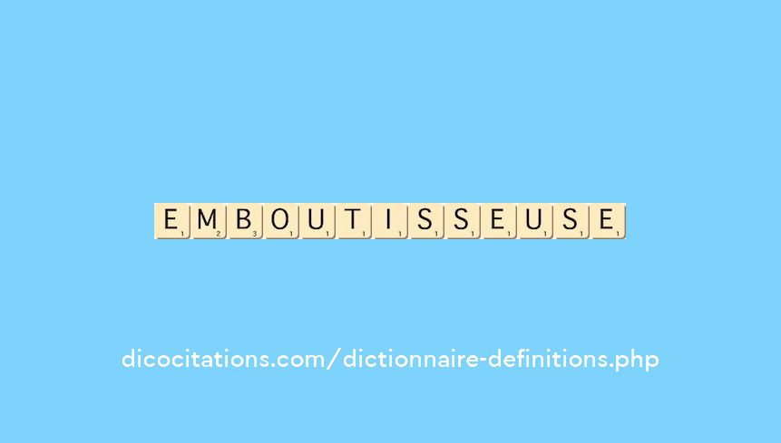emboutisseuse emboutisseuse
