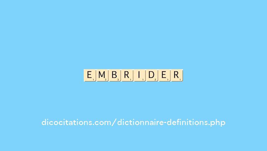embrider