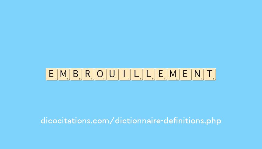embrouillement embrouillement
