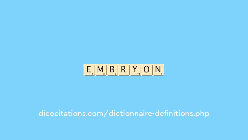 embryon