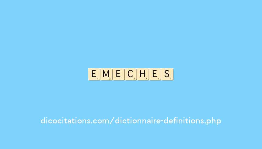 emeches emeches