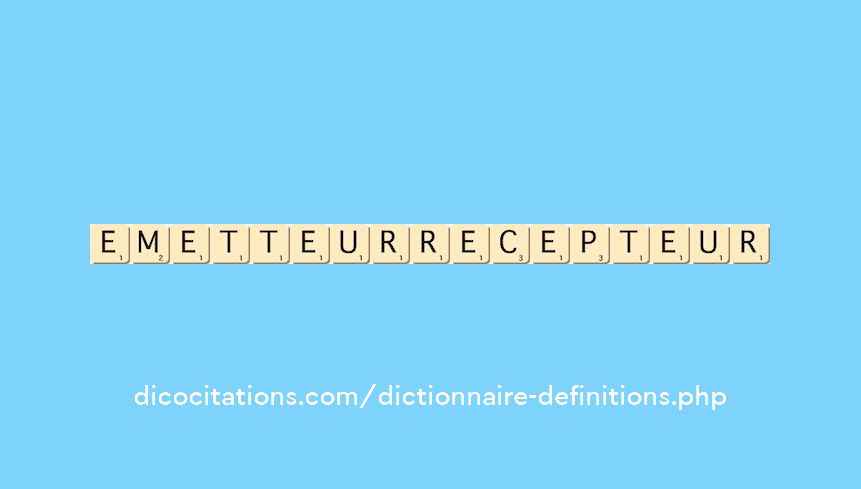 emetteur-recepteur emetteur-recepteur