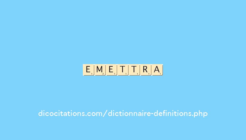 emettra emettra