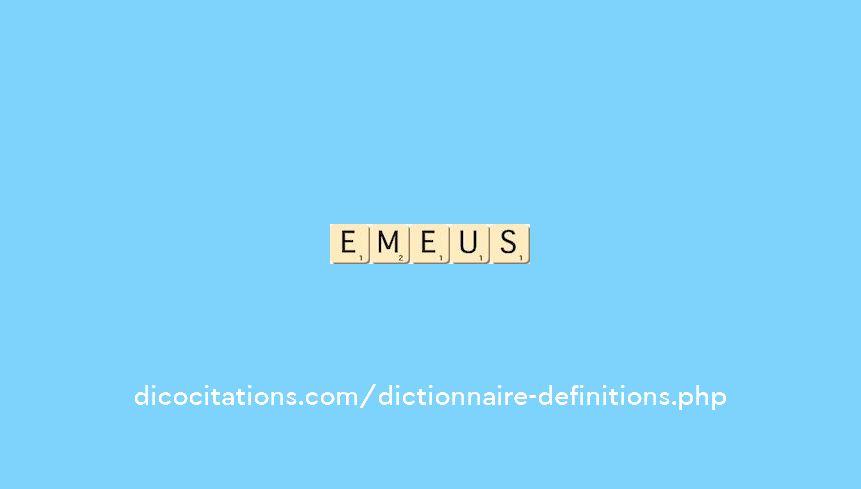 emeus emeus