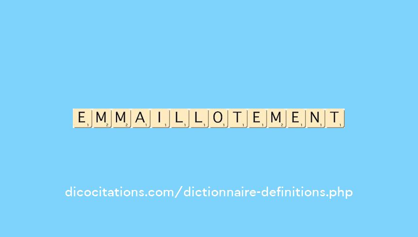 emmaillotement emmaillotement