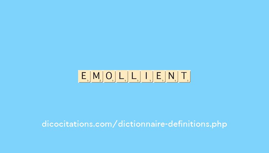 emollient emollient