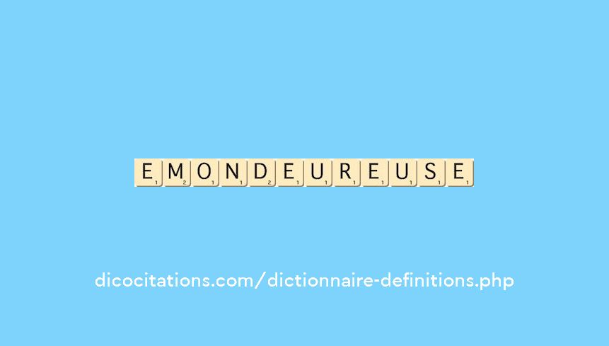 emondeur--euse