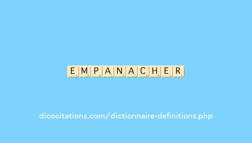 empanacher