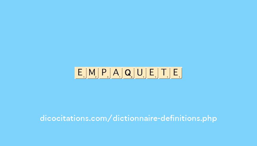 empaquete empaquete