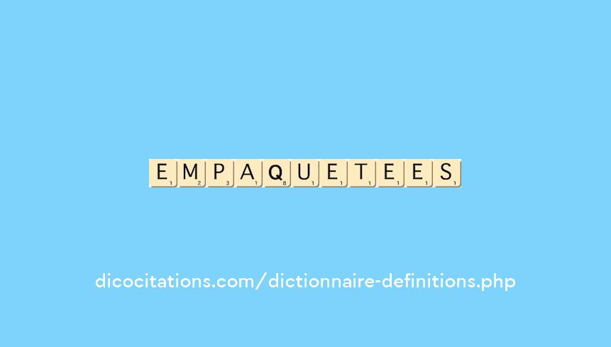 empaquetees empaquetees