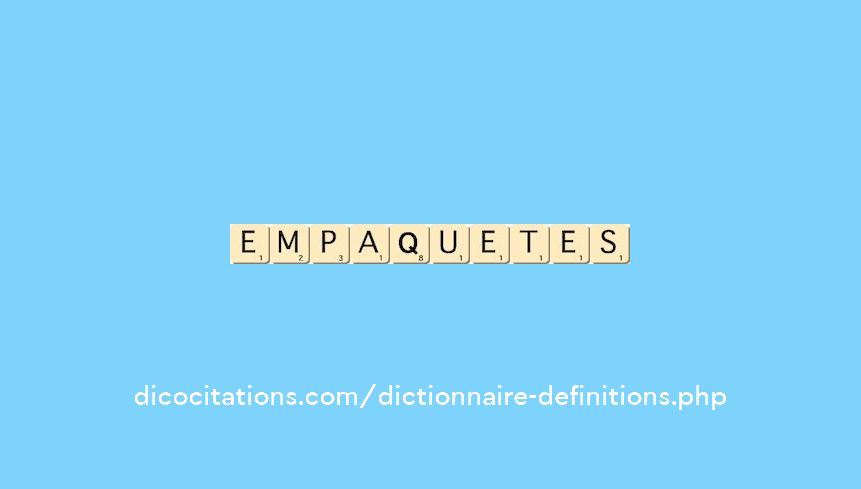empaquetes empaquetes