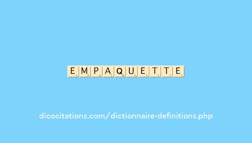 empaquette empaquette