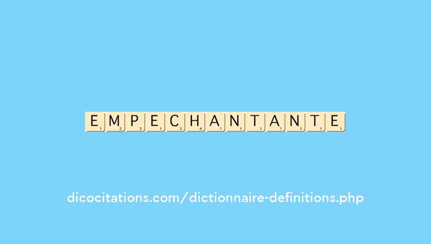 empechant--ante
