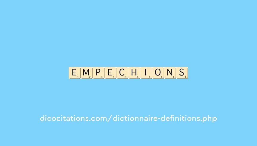 empechions
