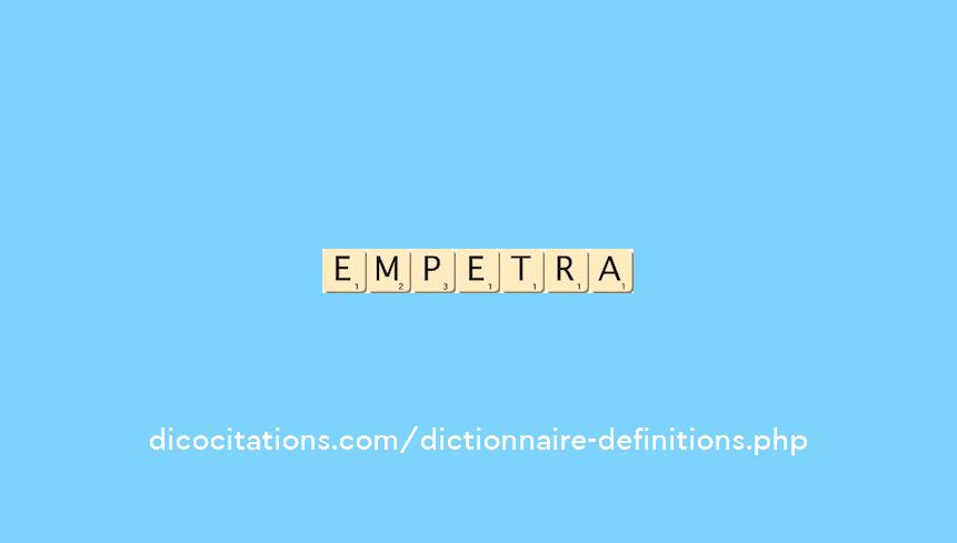 empetra empetra