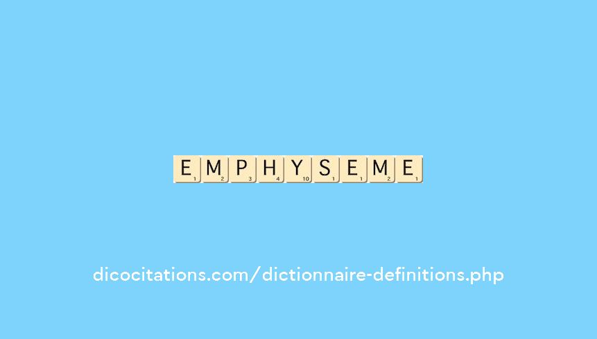 emphyseme emphyseme