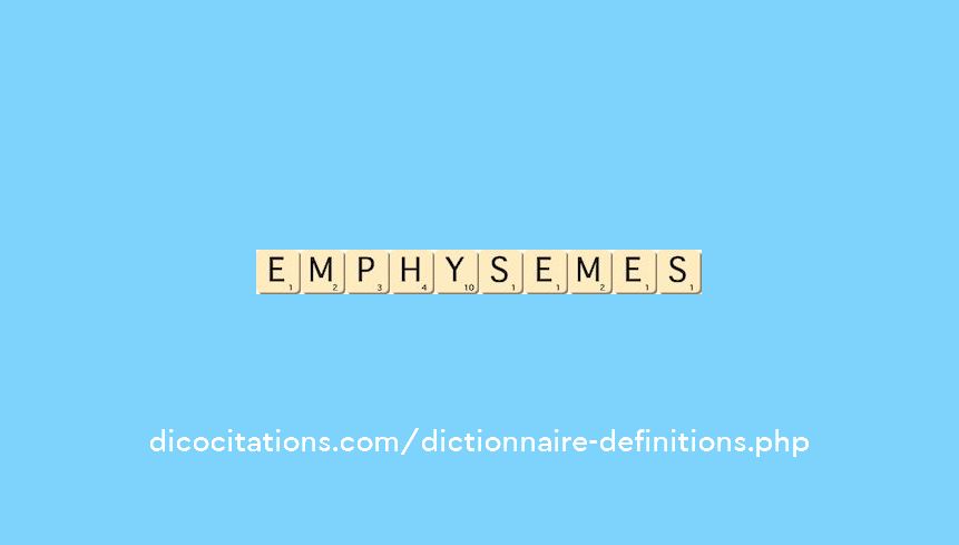 emphysemes emphysemes